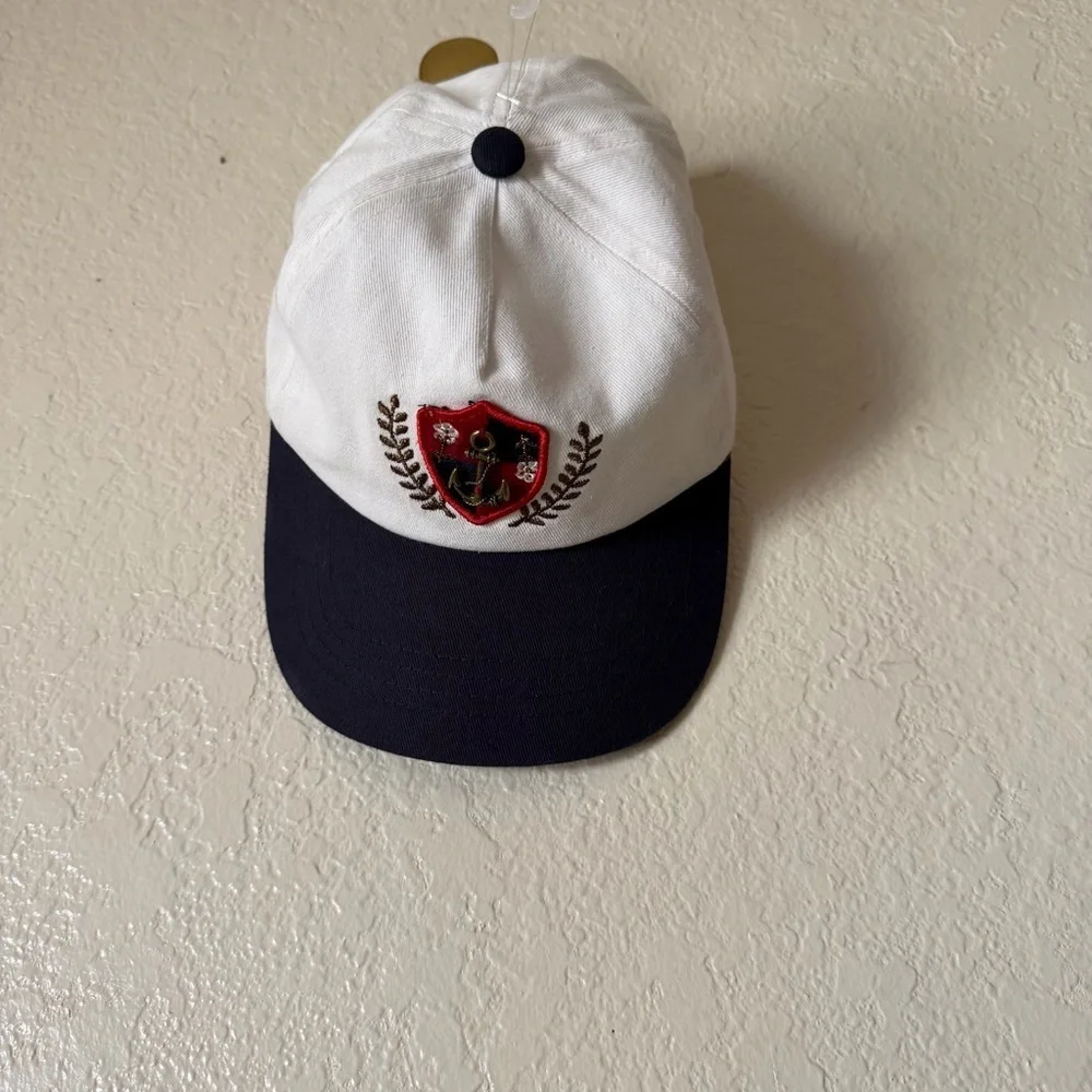 New free people anchored charm baseball hat